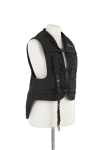Kamizelka ochronna z poduszką powietrzną HELITE Air Jacket Black do jazdy konnej