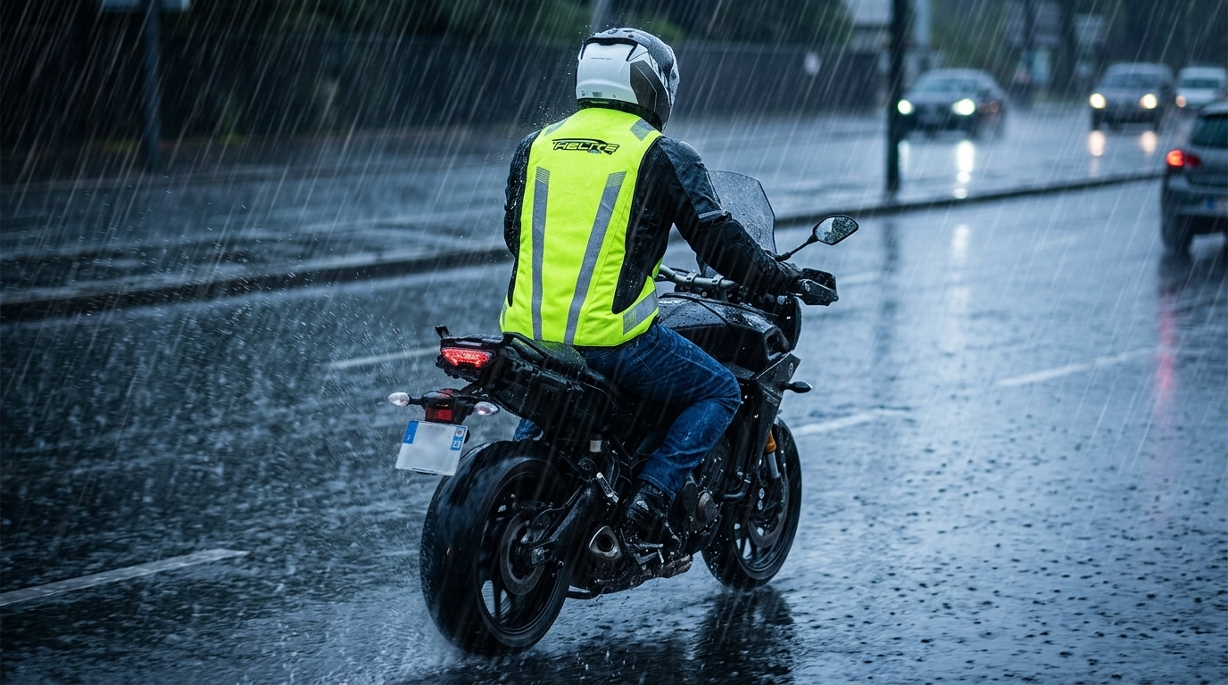 Czy kamizelka z poduszką powietrzną działa w deszczu? Przewodnik dla motocyklistów i jeźdźców