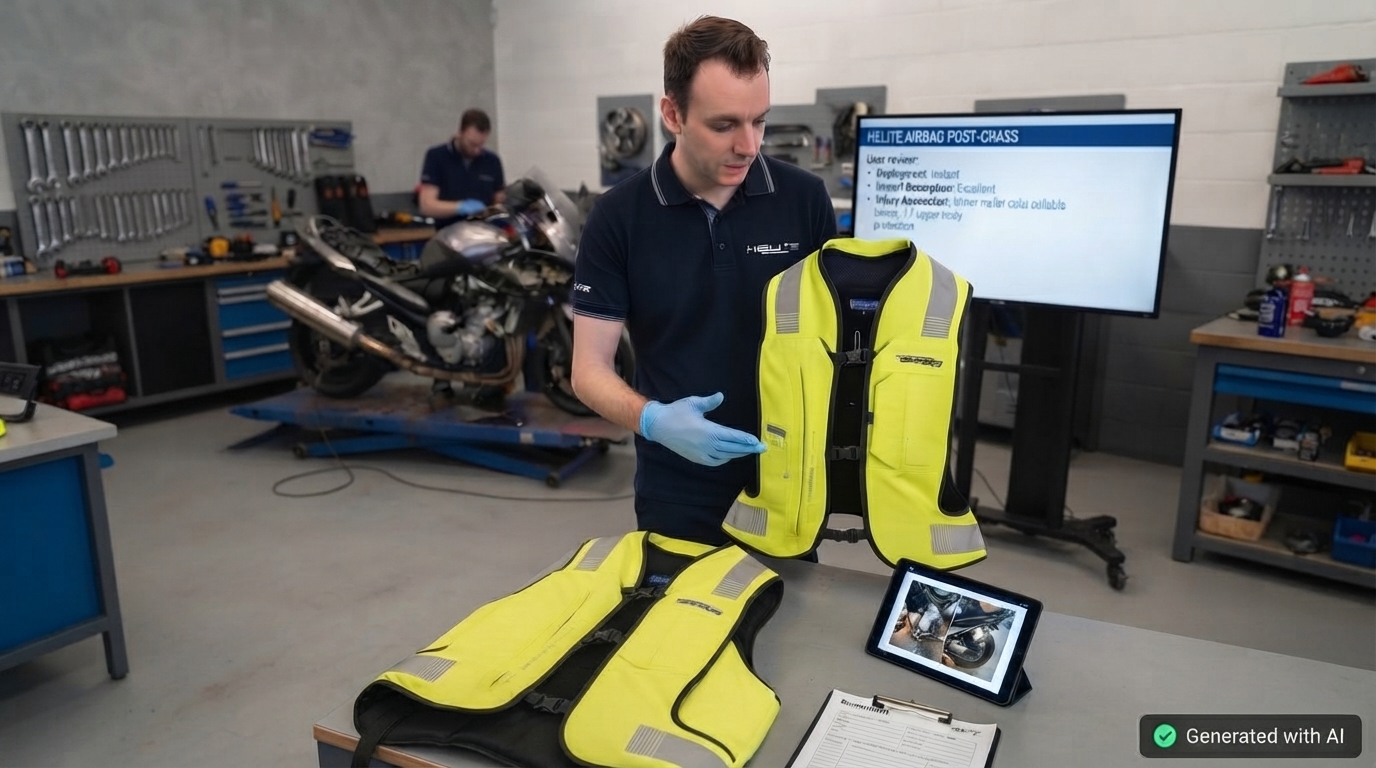 Helite Airbag po realnym upadku – opinie użytkowników, testy i case study (2026)